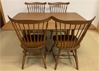 BEAUTIFUL VILAS FURNITURE DROP SIDE TABLE & CHAIRS