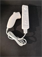 White Wii controller with nunchuck