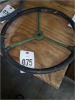 GREEN 14.5" STEERING WHEEL