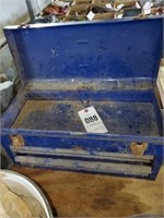 BLUE METAL 2 DRAWER TOOL BOX
