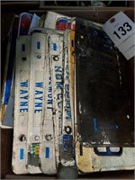 FLAT OF OHIO LICENSE PLATES- MISC. YRS.
