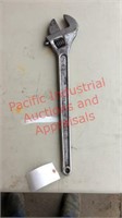 Proto 724 24in adjustable wrench