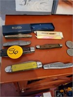 COLLECTION OF ASSORTED POCKET KNIVES