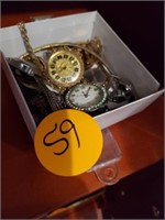 COLLECTION OF WATCHES AND LOCKETS