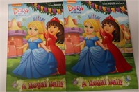 2 / DORA AND FRIENDS COLOURING BOOK WITH STICKERS