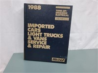 Mitchell 1988 Imported Cars Repair Manual