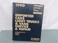 Mitchell 1990 Imported Vehicles Repair Manual