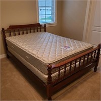 Full Size Bed w/ Sealy Mattress & Foundation