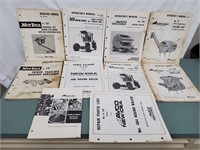 Assorted Large Farm Equipment Operating Manuals