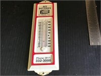 Vintage outdoor thermometer