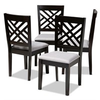Baxton Studio Mateo Dining Chairs (Set of 4)