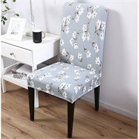 Elegant Box Cushion Dining Chair Slipcover (2)