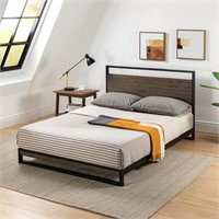 Rovel Low Profile Platform Bed Frame - King