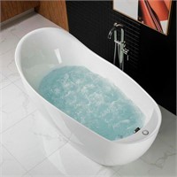 Orren ellis Batts Air Acrylic Bathtub
