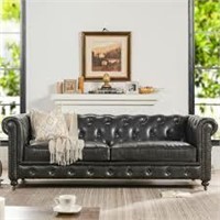 Winston 91" Tufted Chesterfield Sofa
