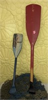 Red/Blue Vintage 32" Paddles w/Fishing Net