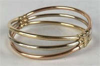 10K Tri-Color Gold Bracelet