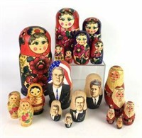 Assortment of Nesting Dolls