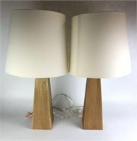 Pair of Table Lamps with Shades