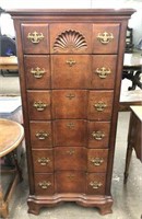 6 Drawer Lingerie Chest with Metal Hardware