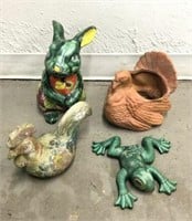 Assortment of Mexican Pottery & Ceramic Yard Art