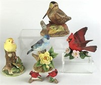 Lefton, Lenox & Gorham Bird Figurines