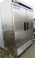 blue air 2 door commercial freezer