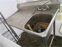 eagle group 44" single bay sink