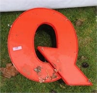 red signage letter q 18"