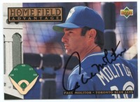 Paul Molitor Autographed Baseball Card