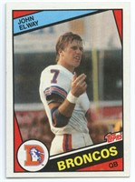 1984 Topps John Elway Rookie Football Card