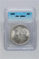 1889 Morgan Dollar MS64