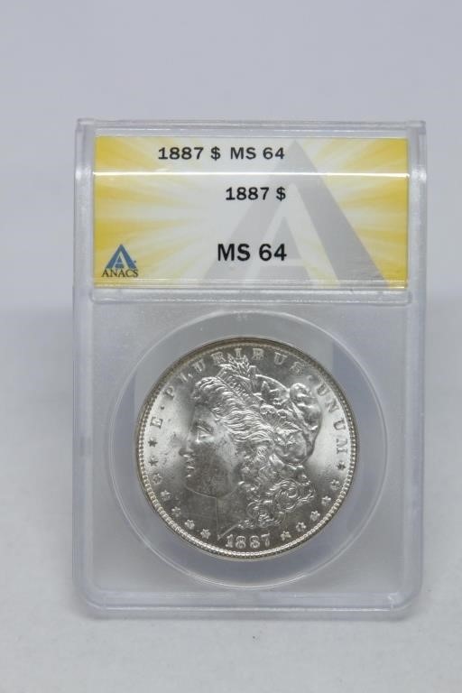 Online only coin & collectibles auction closing Dec. 1