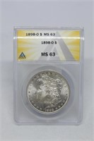 1898-o Morgan Dollar MS63