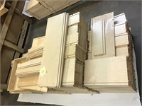 Lot of 600 unfinished wood drawer pieces