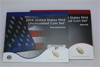 2014 Mint Set (P & D)