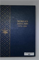 Whitman Morgan Dollar Album w/7 Coins