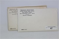 (2) 1968 UNC Mint Set