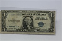 $1 Silver Certificate Series 1935 E