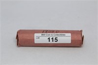 1958-d Roll Wheat Cents