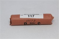 1957-d Roll Wheat Cents
