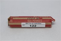 1954 Roll Wheat Cents