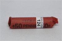 1954-s Roll Wheat Cents