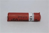 1952-s Roll Wheat Cents