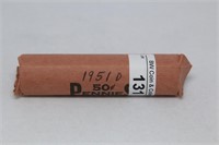 1951-d Roll Wheat Cents