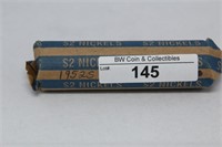 1952-s Roll of Nickels