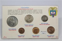 1960 Columbia UNC Coin Set