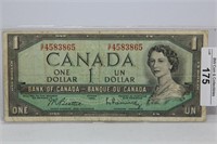 (2) Canadian Dollars 1954, 1973