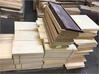 600 pieces wood assembly use drawer pieces