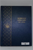 Whitman Morgan Dollar Album w/5 Coins